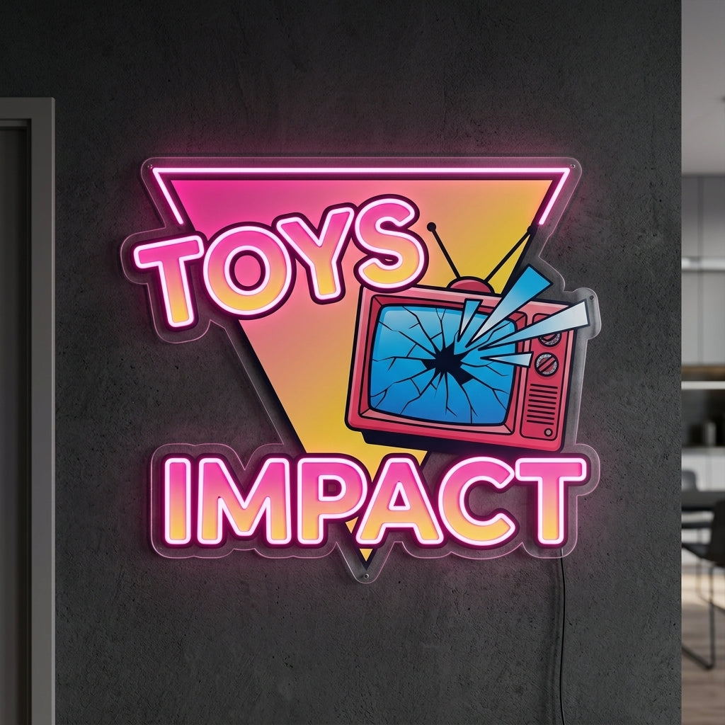 Association toys impact - Enseigne néon LED personnalisé