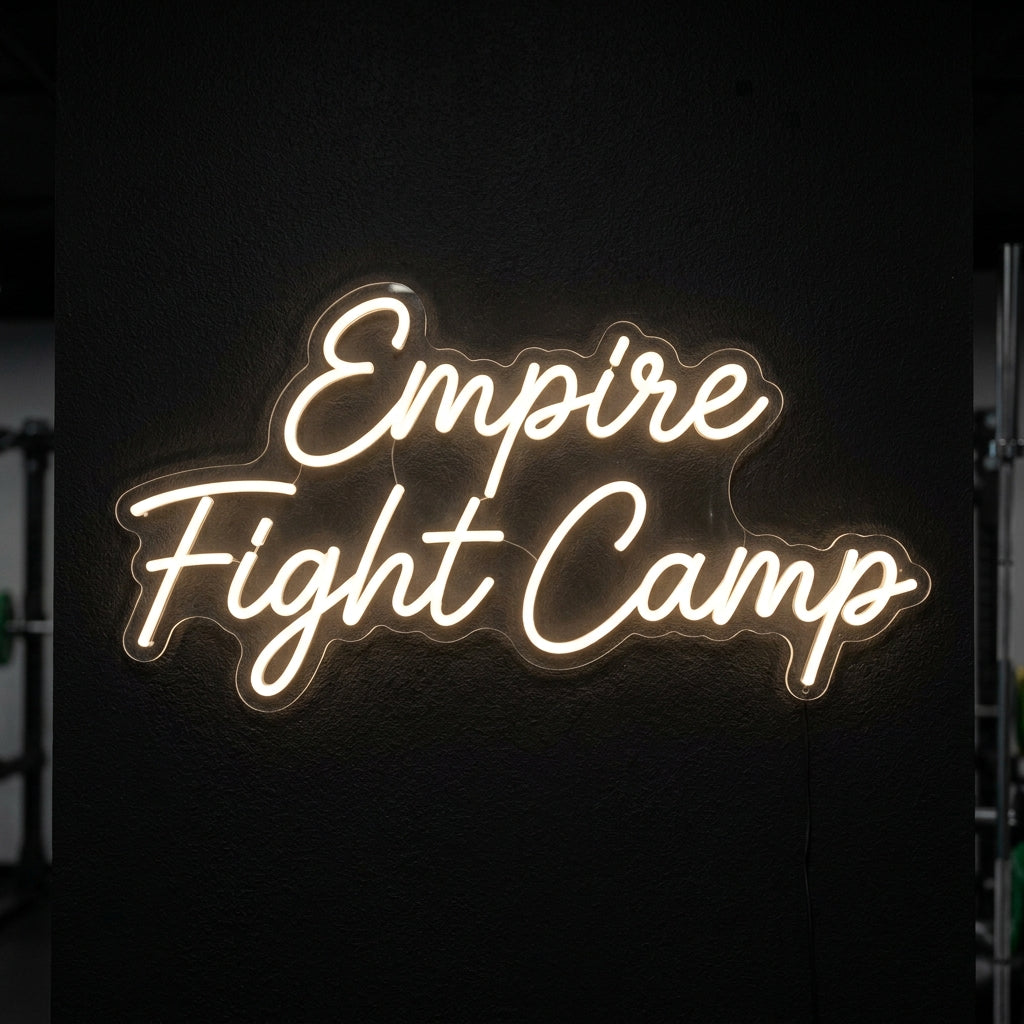 Empire Fight Camp - Enseigne néon LED personnalisé