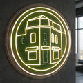 bistrot de la gare - Enseigne néon LED personnalisé
