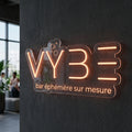 AGENCE VYBE - Enseigne néon LED personnalisé