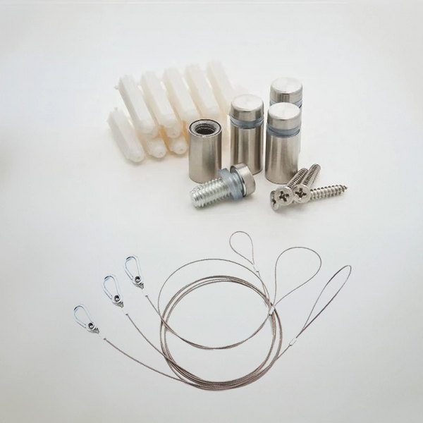 Enseigne néon LED Kit de fixation — accessoire pour enseigne néon LED, fabriquée sur-mesure par Lumicorne