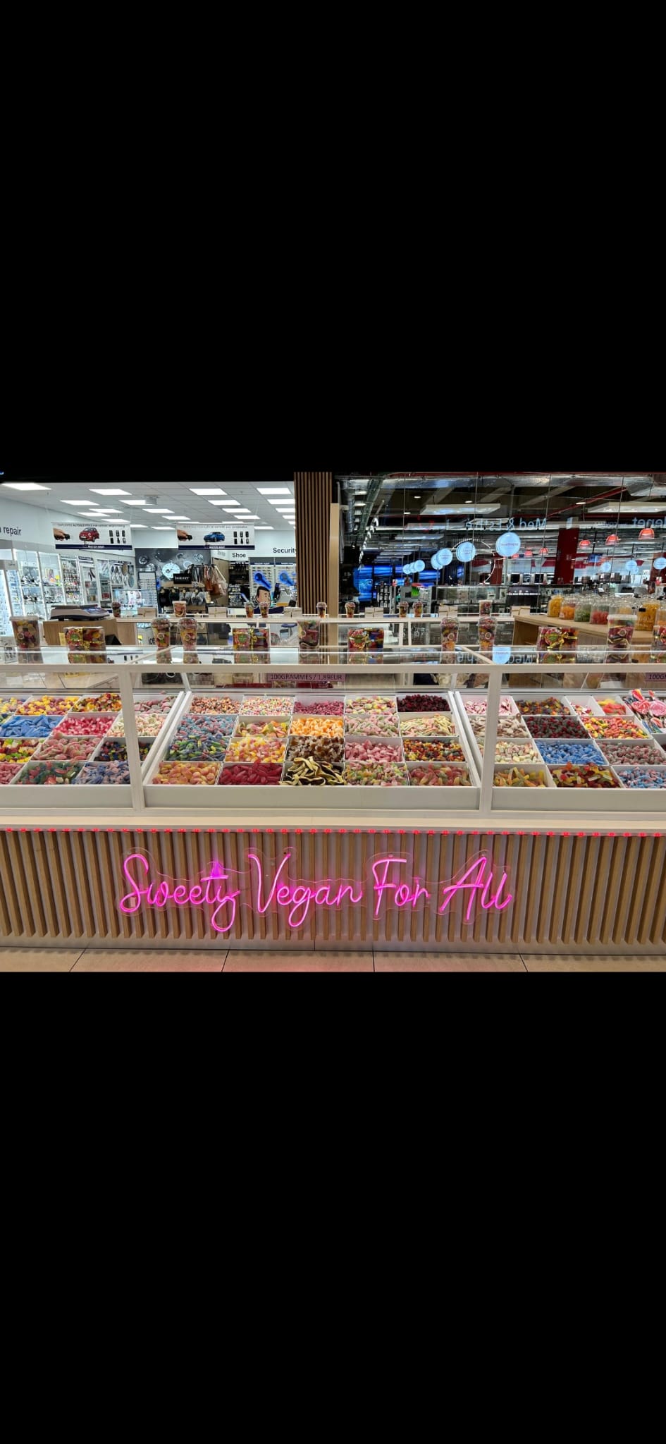 Enseigne néon LED sur-mesure · Sweety Vegan For All