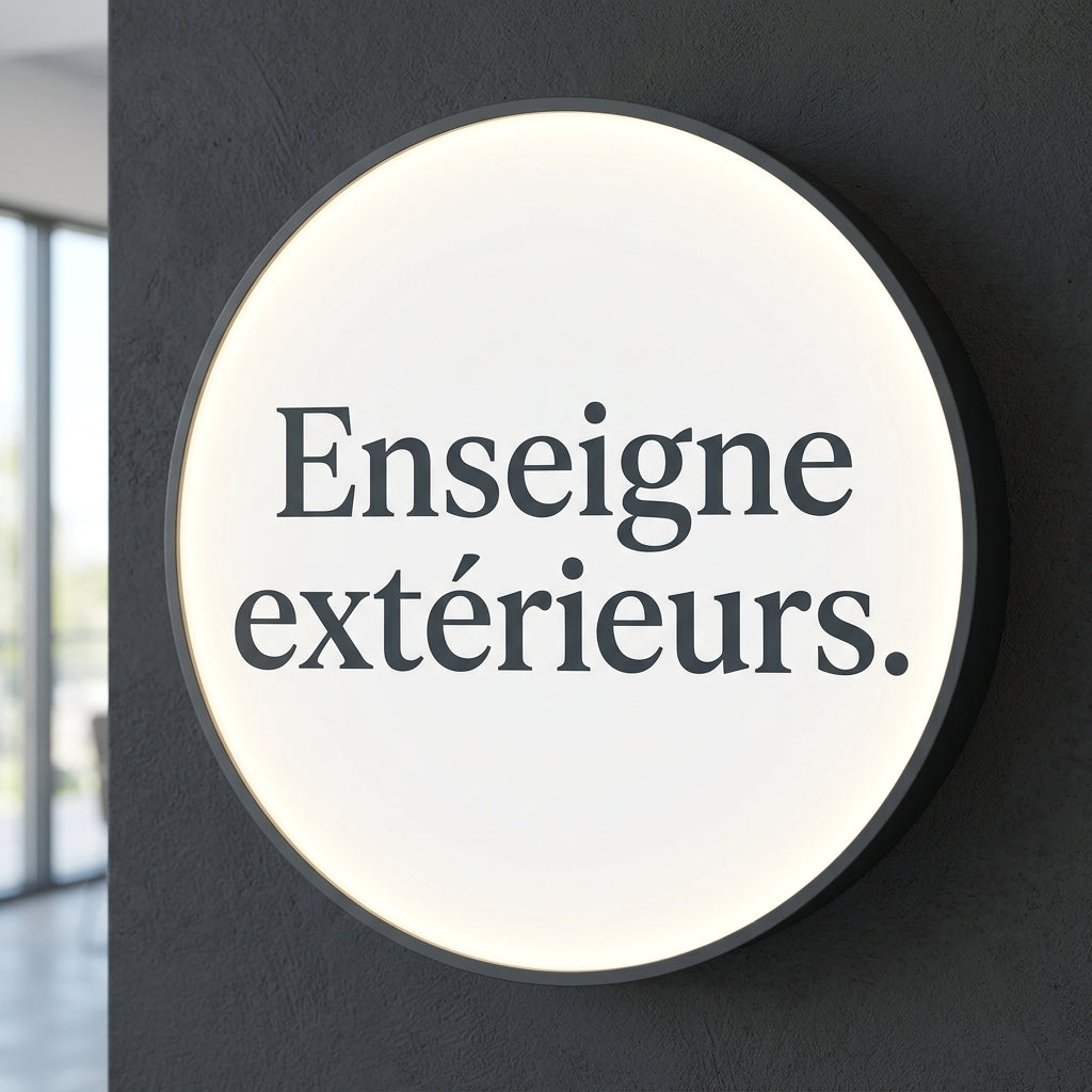 Aux délices d’Alicia · Caisson lumineux