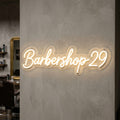 Barbershop 29 - Enseigne néon LED personnalisé