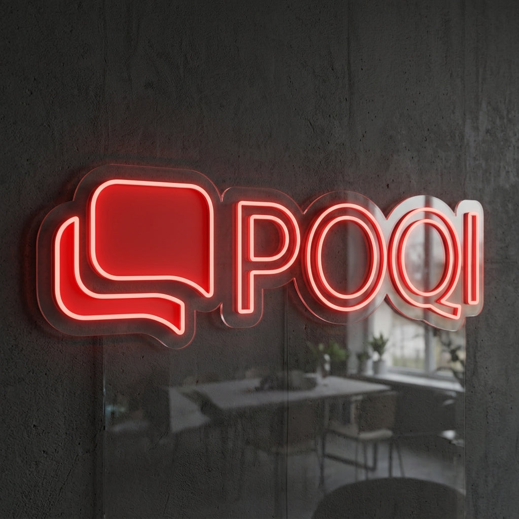 POQI - Enseigne néon LED personnalisé