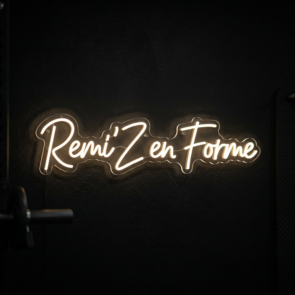 Remi'Z en Forme - Enseigne néon LED personnalisé