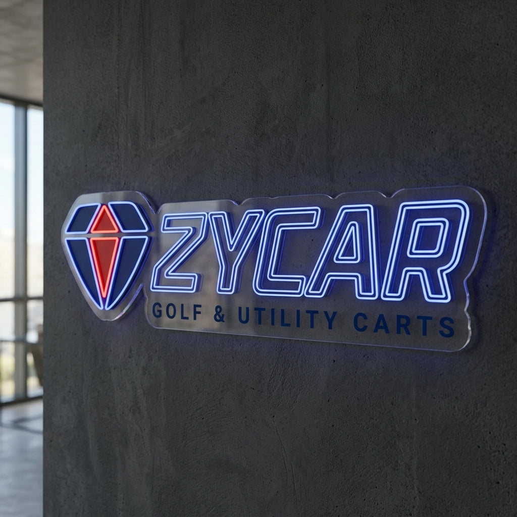 ZYCAR - Enseigne néon LED personnalisé
