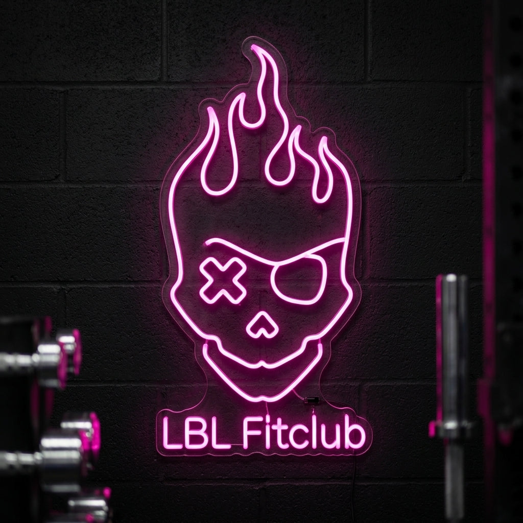 LBL Fitclub - Enseigne néon LED personnalisé