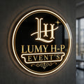 LUMY H-P EVENT’S - Enseigne néon LED personnalisé
