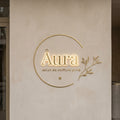 Åura · Lettres rétroéclairées