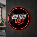 Hdf foot Lab - Enseigne néon LED personnalisé
