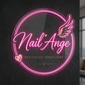 Nail'Ange - Enseigne néon LED personnalisé