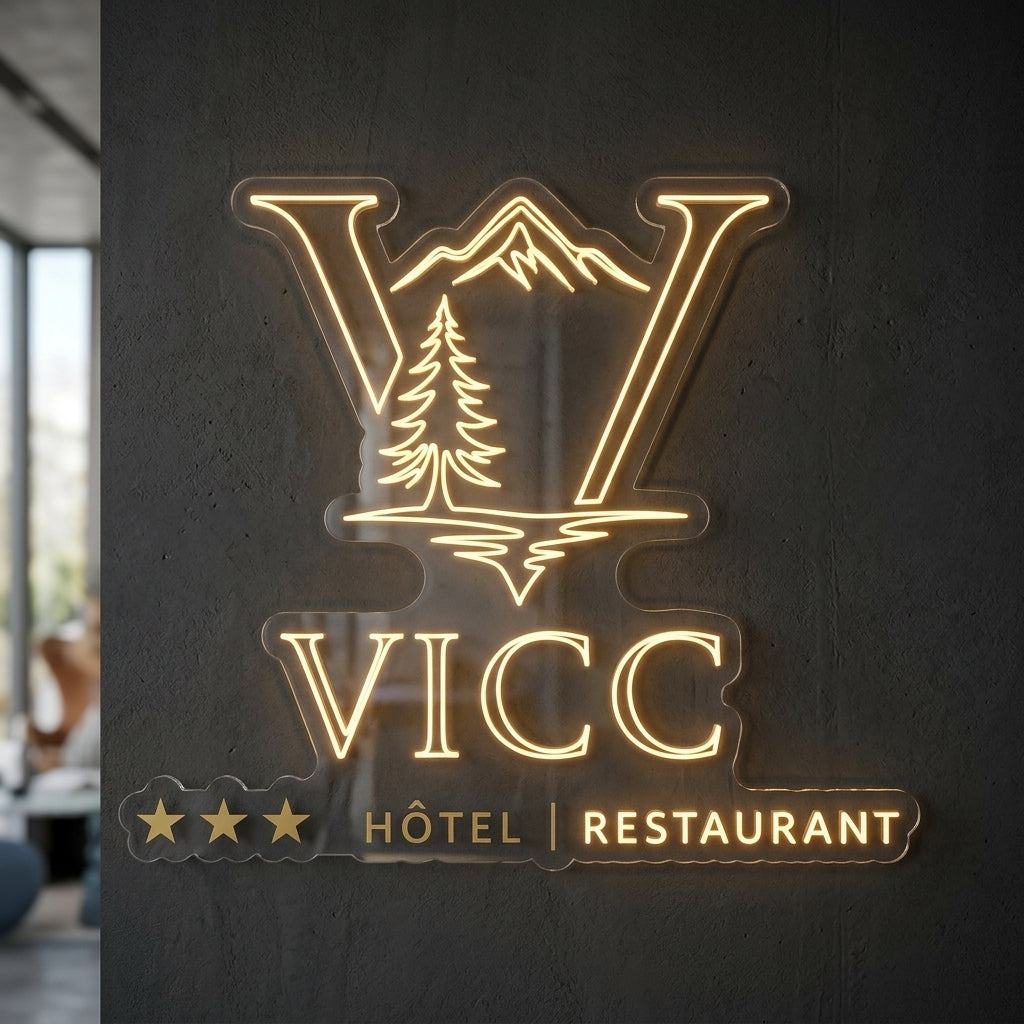 Vicc - Enseigne néon LED personnalisé · Waterproof