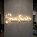 Sanctuaire - Enseigne néon LED personnalisé