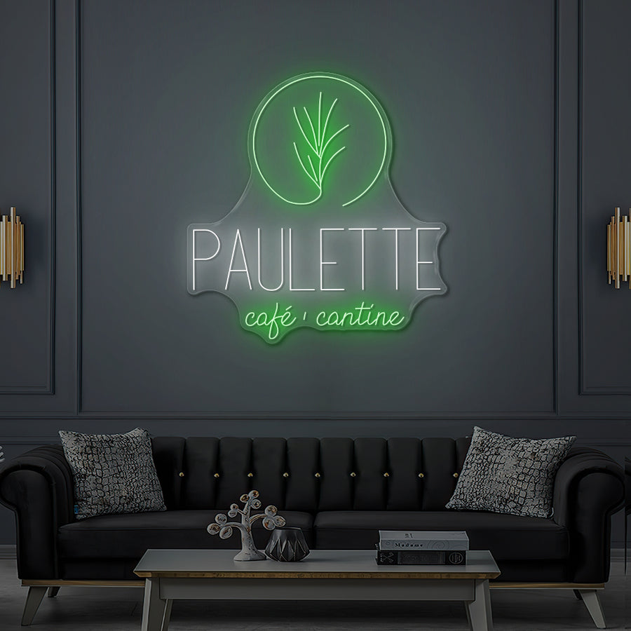 Paulette Custom LED Neon Sign