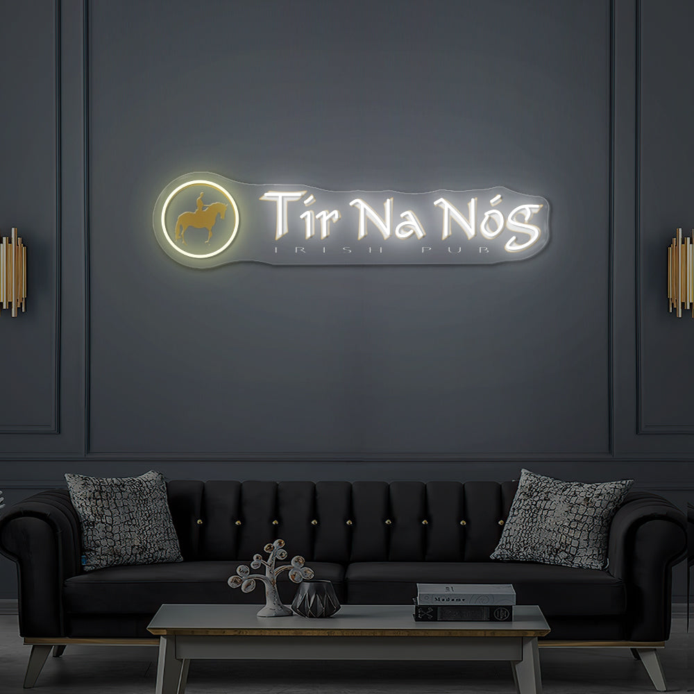 Custom LED Neon Sign Tír na nÓg
