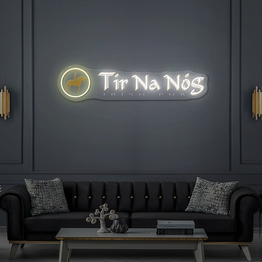 Custom LED Neon Sign Tír na nÓg