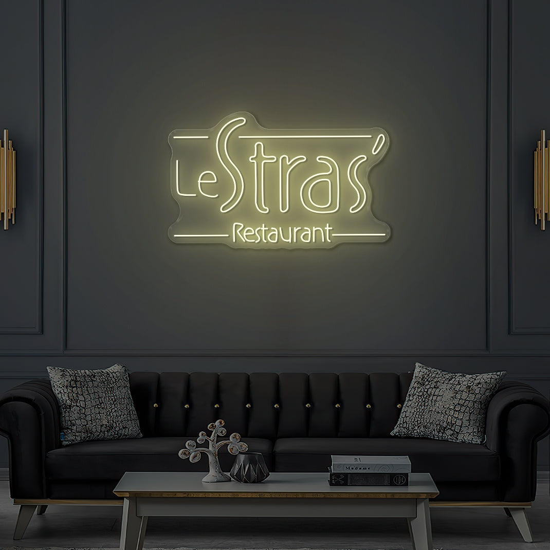 Custom LED Neon Sign The Stras'