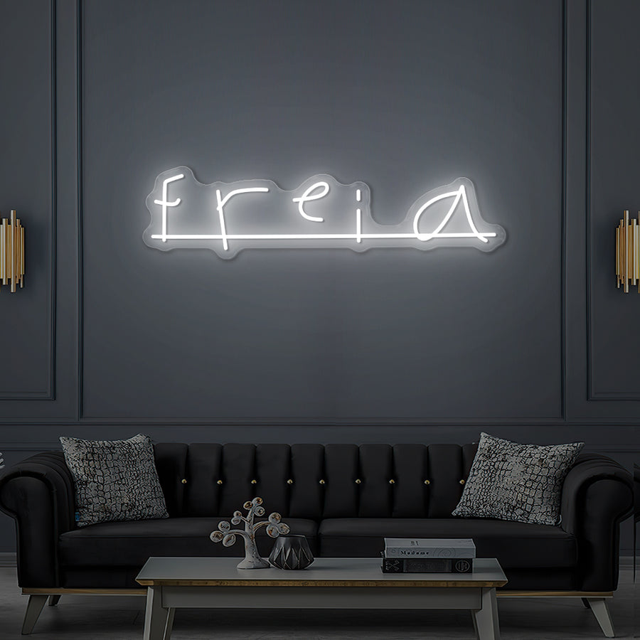 Enseigne LED Néon Personnalisée Freia