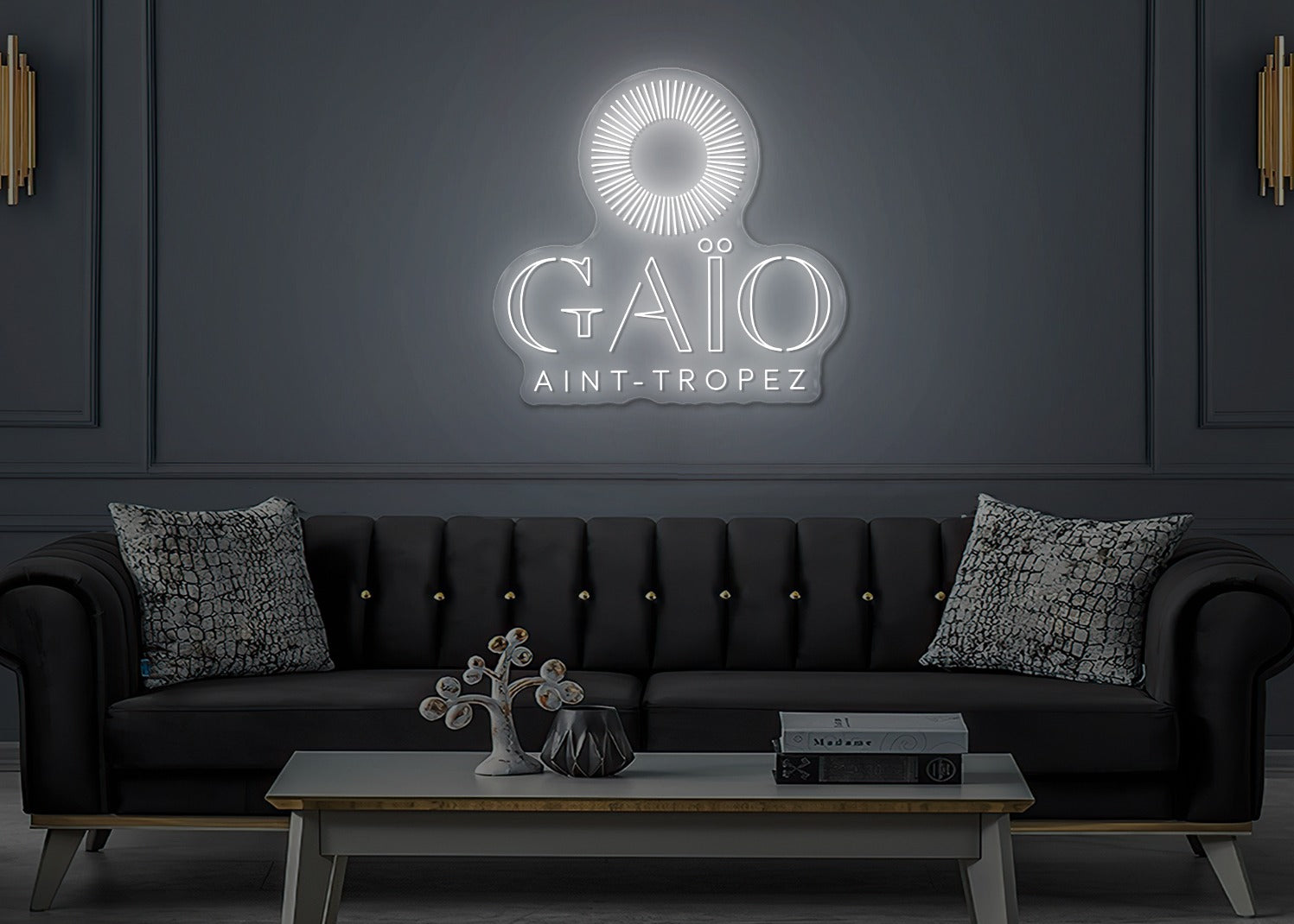 Enseigne LED Néon Personnalisée Gaio