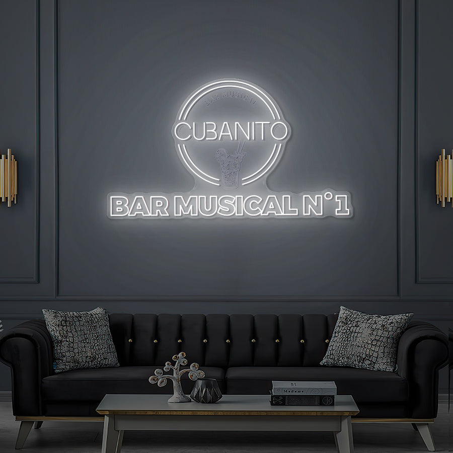 Custom LED Neon Sign Cubanito Café
