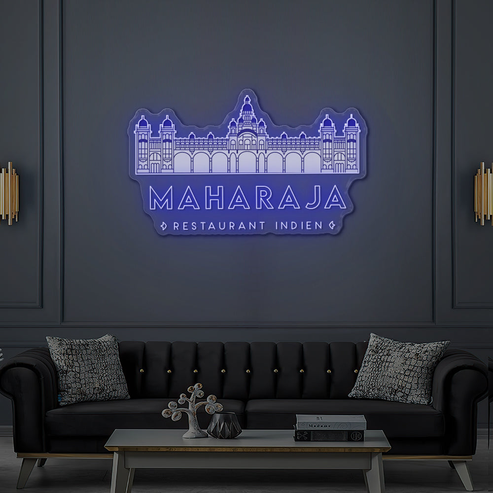 Custom Maharaja Neon LED Sign