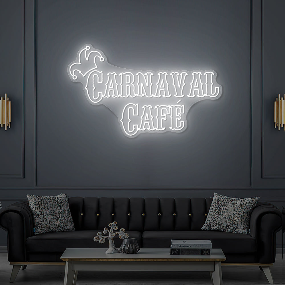 Enseigne LED Néon Personnalisée Carnaval Café Club House