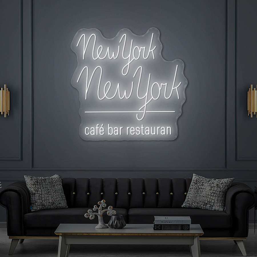 Enseigne LED Néon Personnalisée New York New York