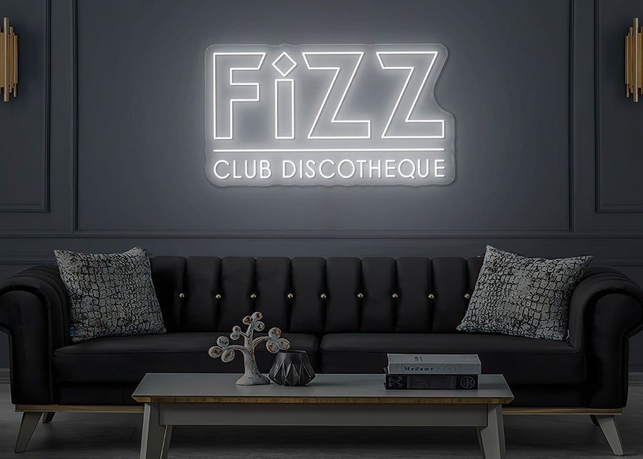 Custom LED Neon Sign The Fizz