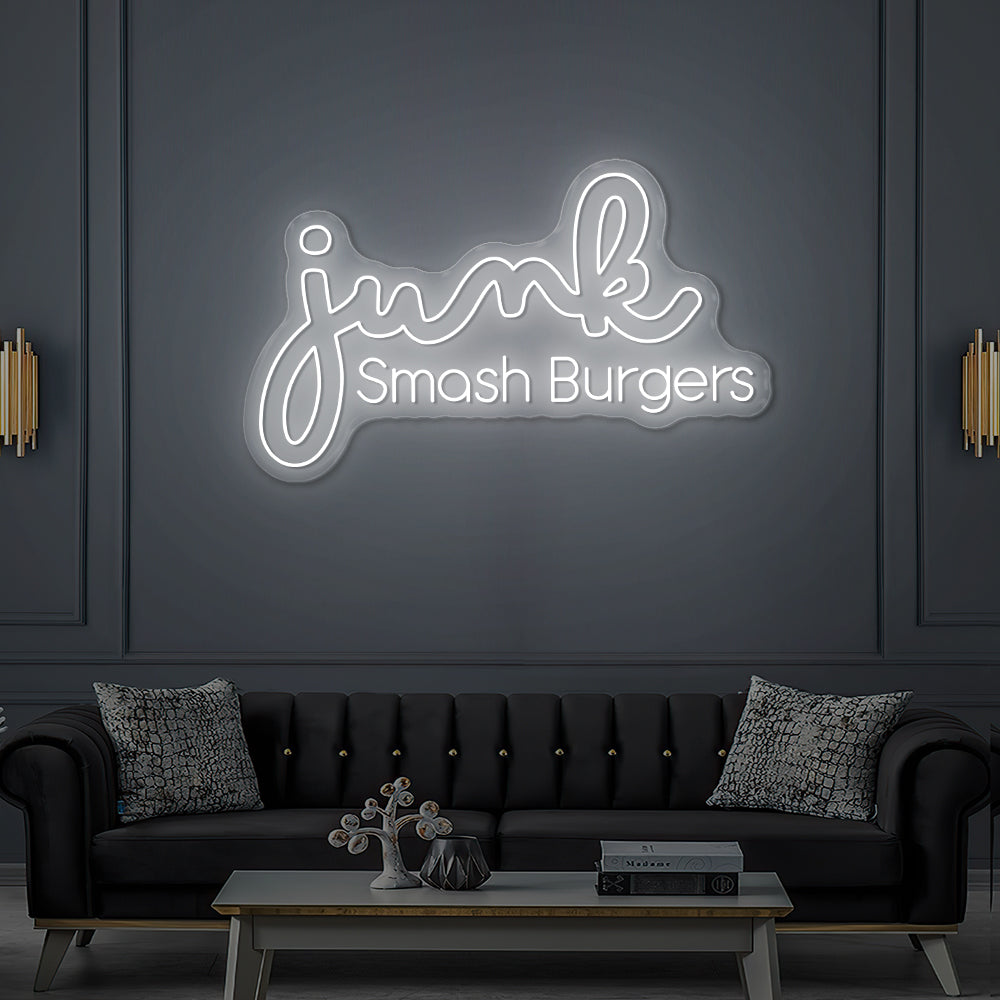 Custom LED Neon Sign JUNK STRASBOURG