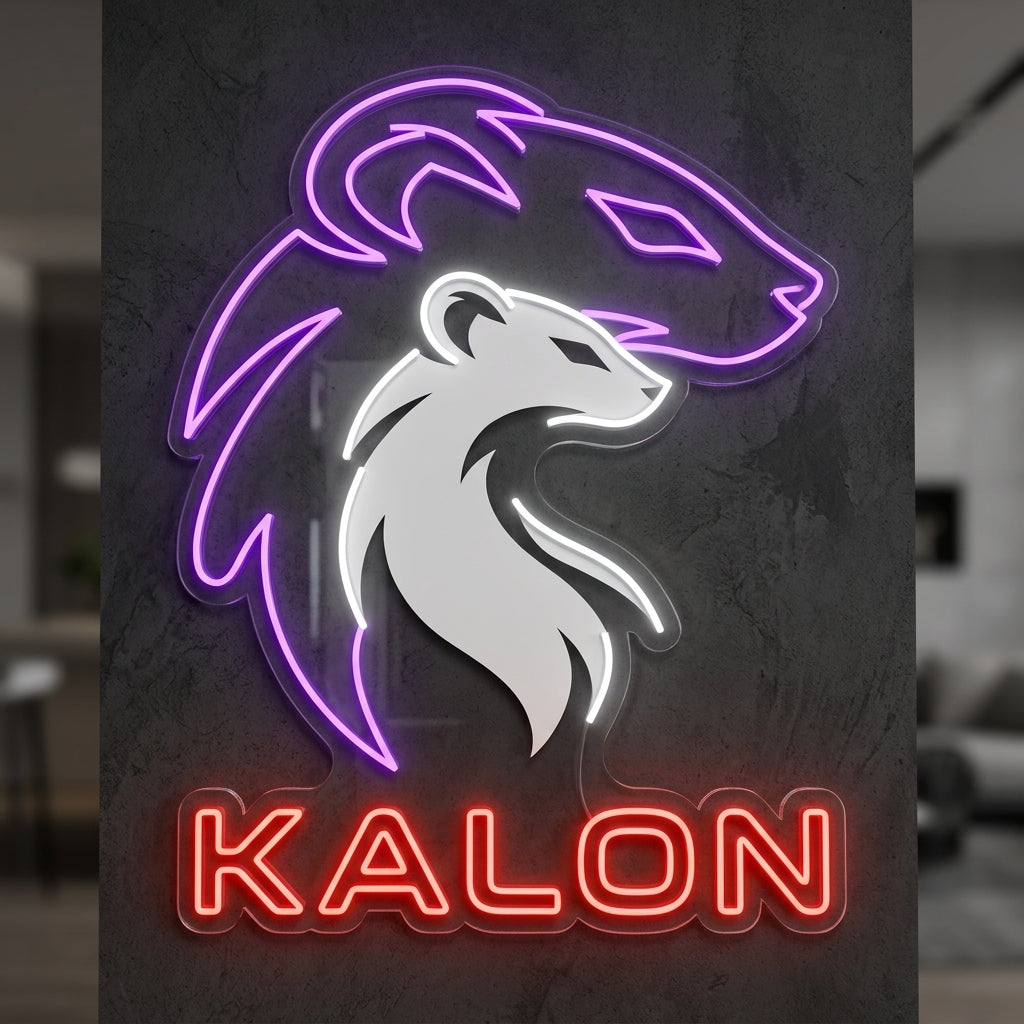 Enseigne néon LED personnalisée · Réf. 1252