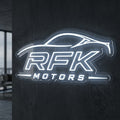 Rfk motors - Enseigne néon LED personnalisé · Waterproof