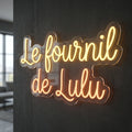 Le fournil de Lulu - Enseigne néon LED personnalisé · Waterproof