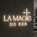 Enseigne néon LED personnalisée · Réf. 980 · Waterproof
