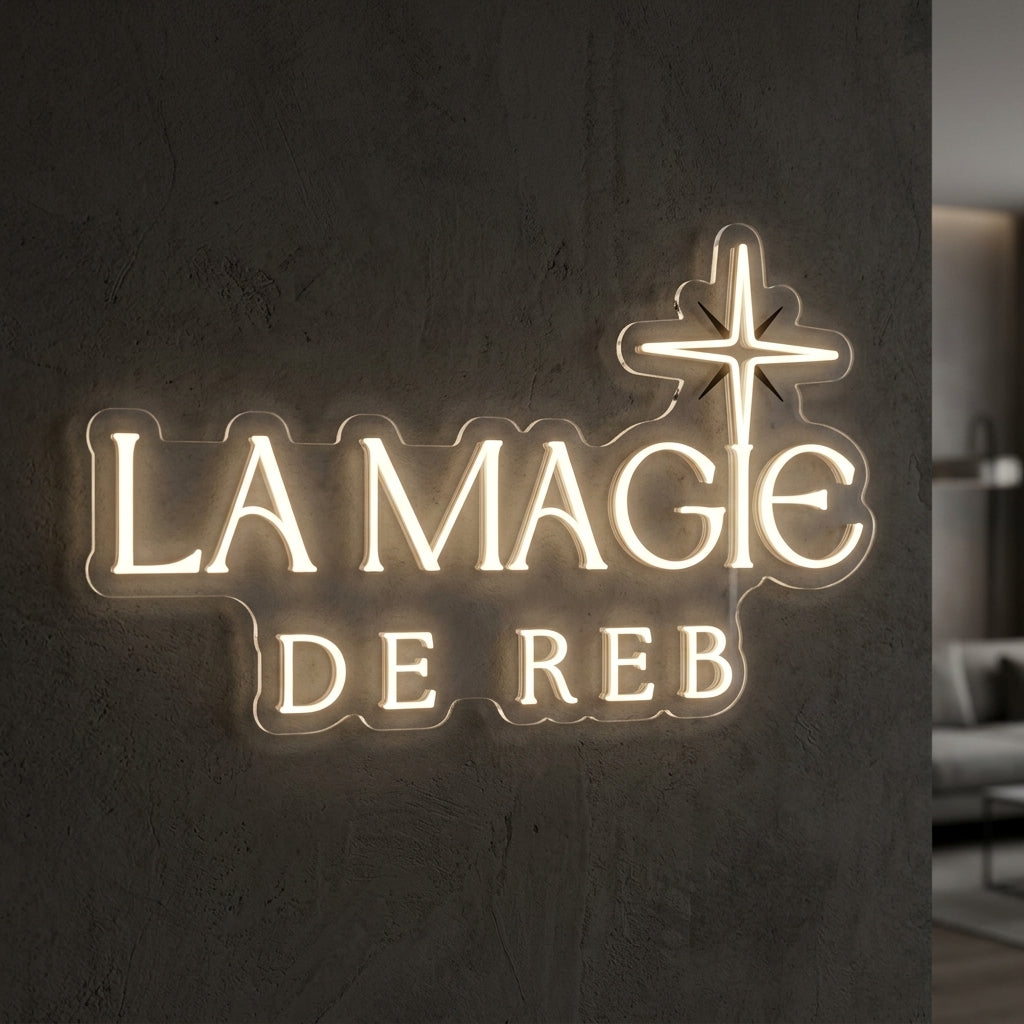 Enseigne néon LED personnalisée · Réf. 980 · Waterproof