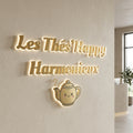 Terre Happy Harmonie · Lettres lumineuses rétroéclairées