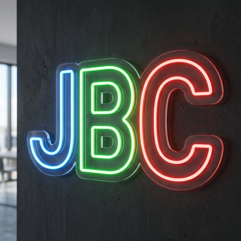 JBC - Enseigne néon LED personnalisé