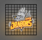 Néon Custom  Rouen Dragons