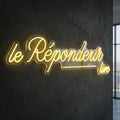 test - Enseigne néon LED personnalisé