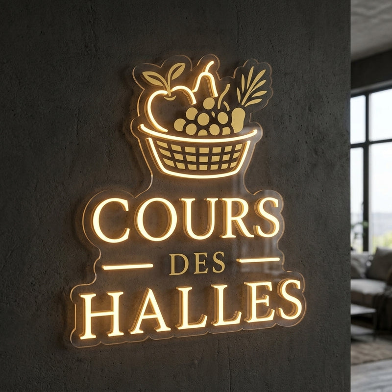 L&e cours des halles