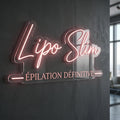 Lipo Slim - Enseigne néon LED personnalisé