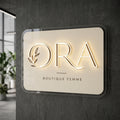 Ora - Enseigne néon LED personnalisé
