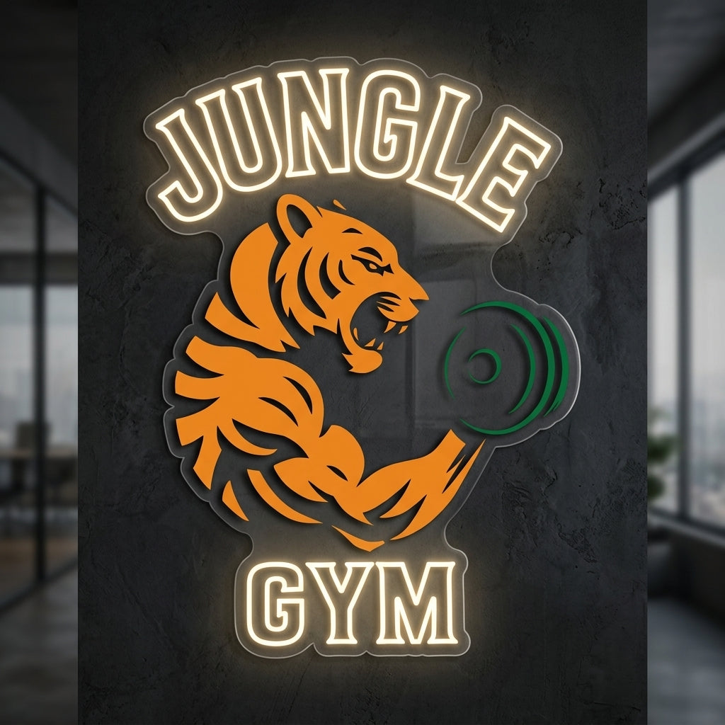 jungle gym - Enseigne néon LED personnalisé