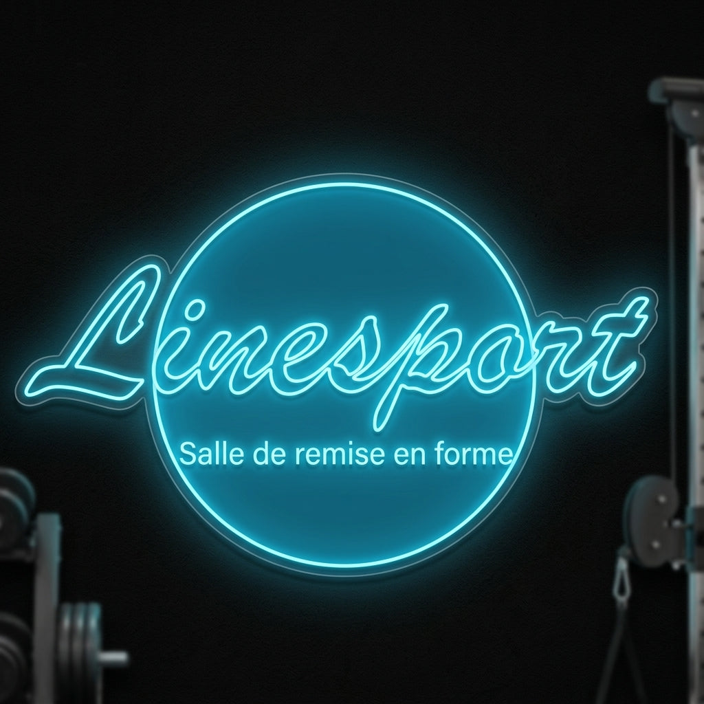 Linesport - Enseigne néon LED personnalisé