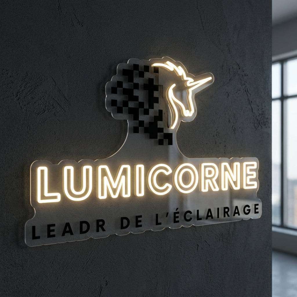 LIVIANO HYAU - Enseigne néon LED personnalisé
