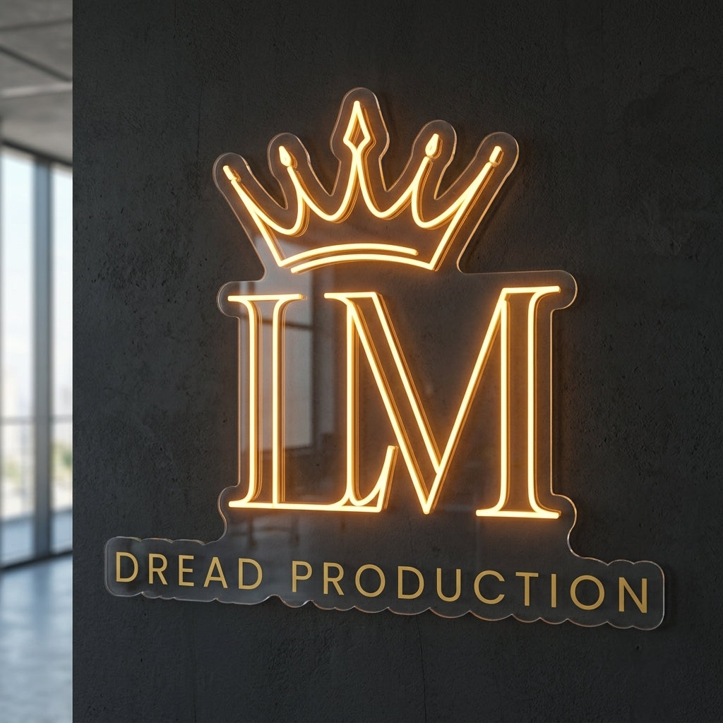 LM dread production - Enseigne néon LED personnalisé