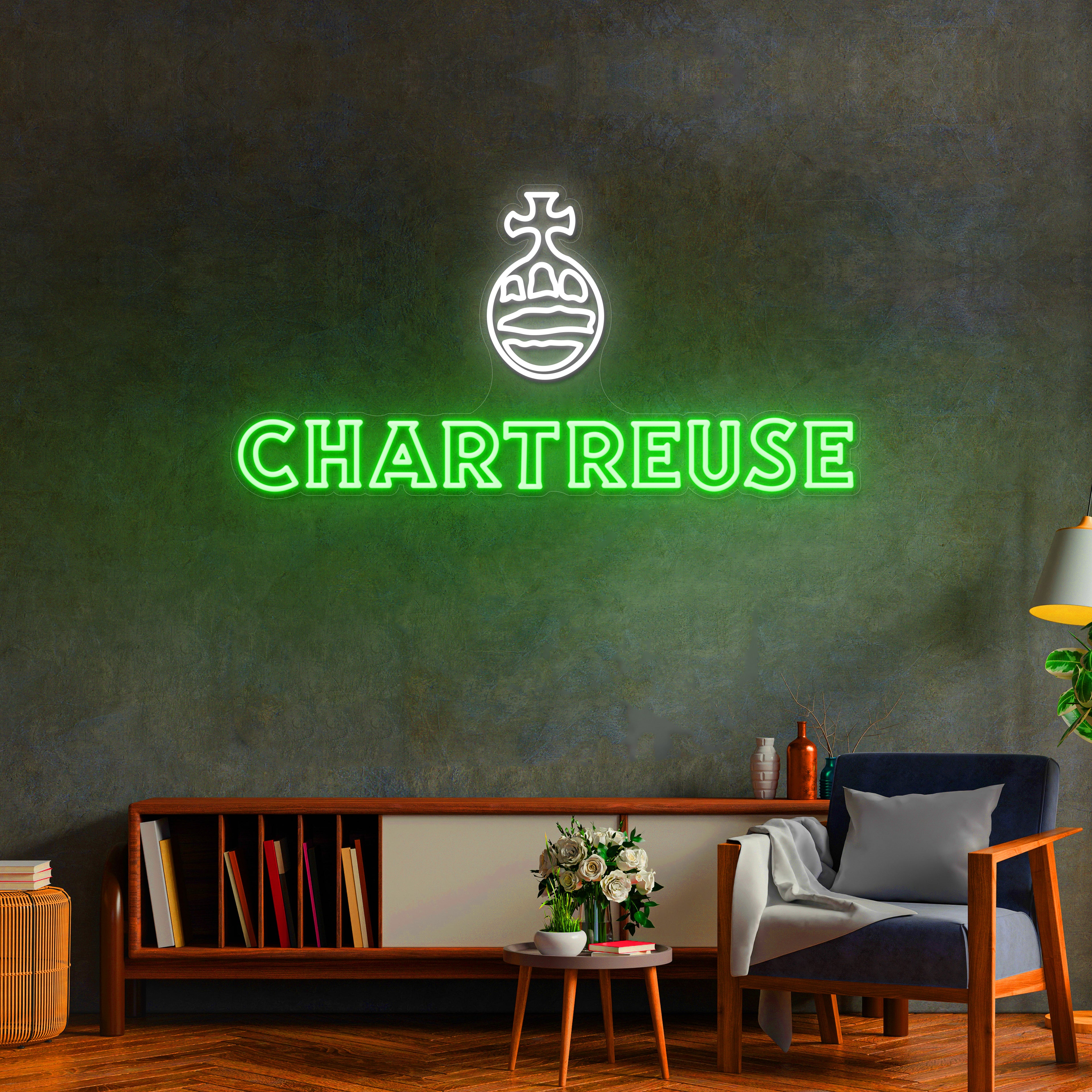 Néon Custom Chartreuse logo