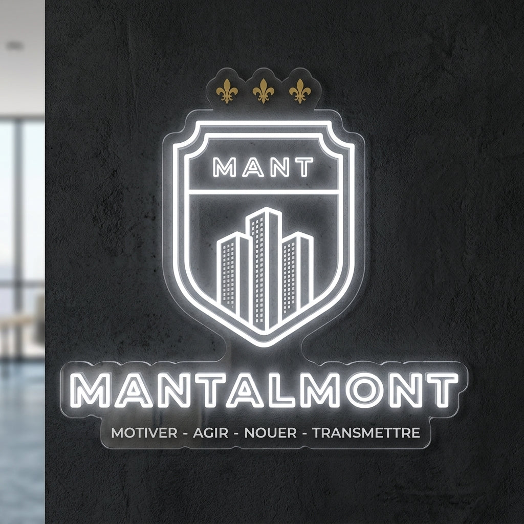 MantAlmont - Enseigne néon LED personnalisé