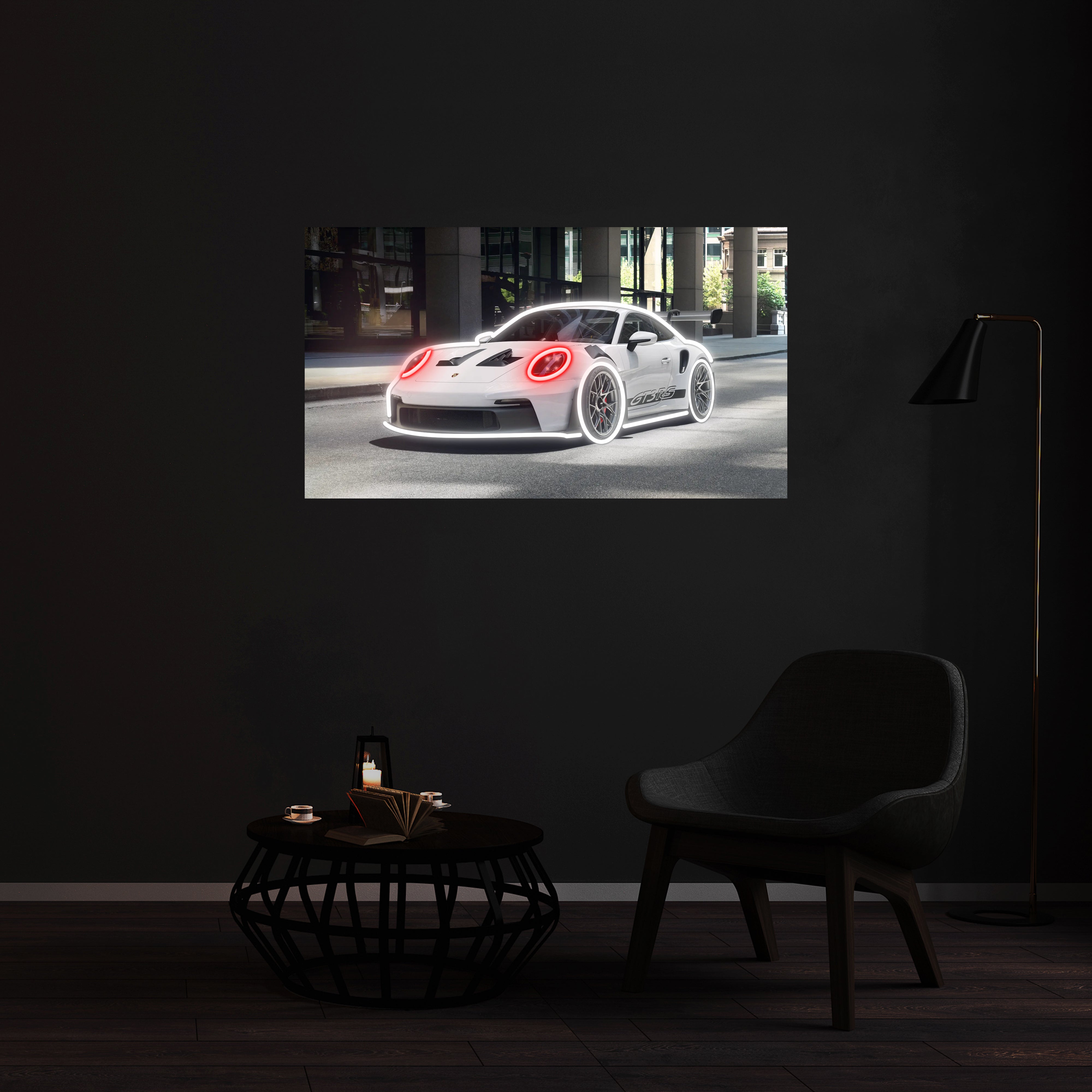 Néon Porsche GT3 RS