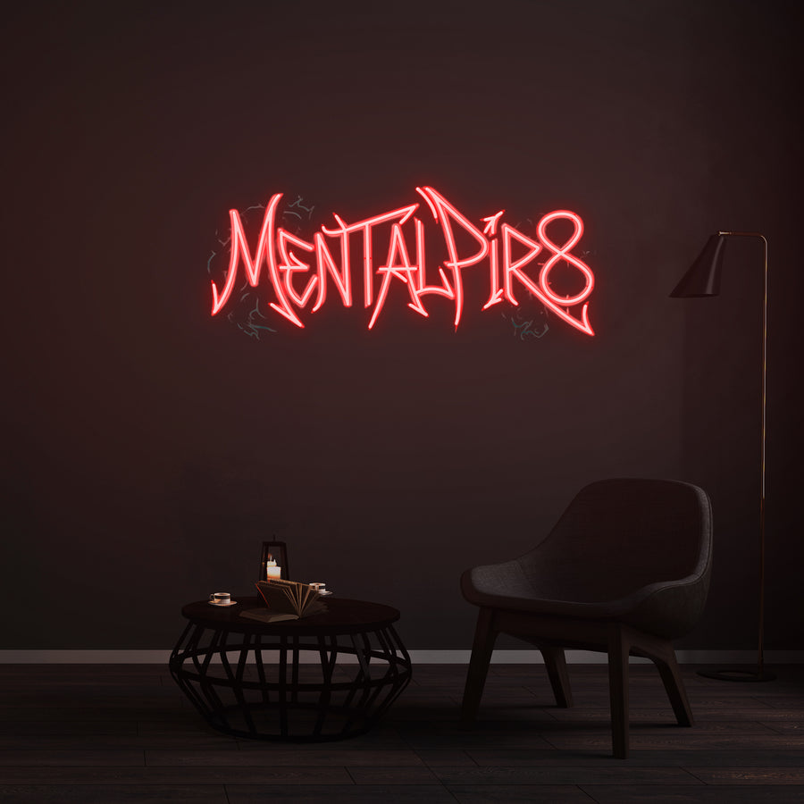 Personnalisation Enseigne LED Néon - MENTALPIR8